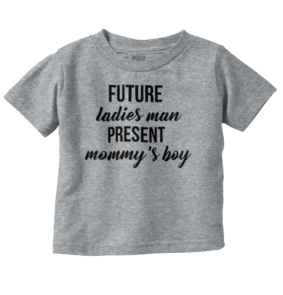 Future Ladies Man Infant Toddler T Shirt-Direct To Garment Print-Brisco Baby
