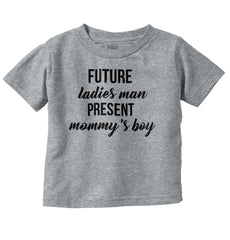 Future Ladies Man Infant Toddler T Shirt-Direct To Garment Print-Brisco Baby