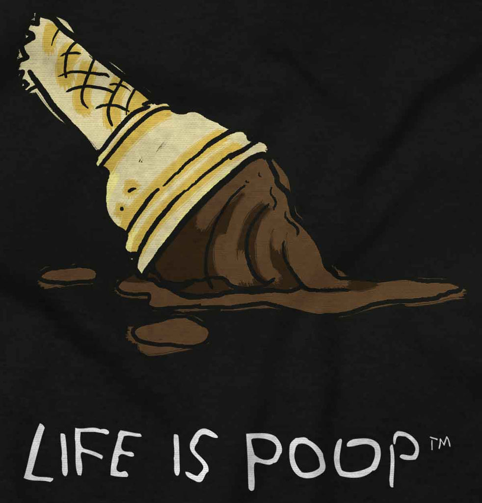 Dropped Cone Infant Toddler T Shirt-Direct To Garment Print-Brisco Baby