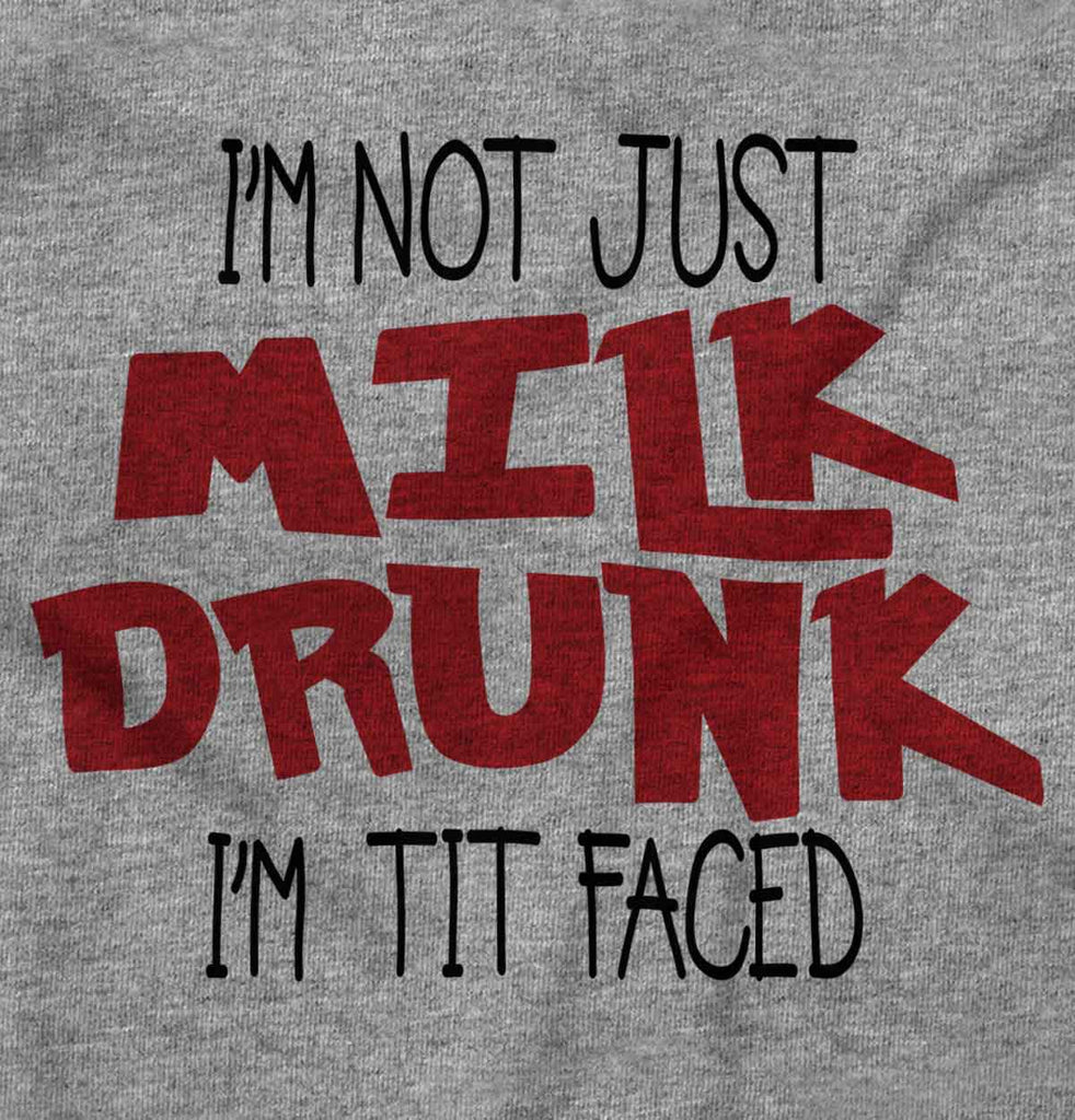 Tit Faced Raglan Romper Bodysuit-Direct To Garment Print-Brisco Baby