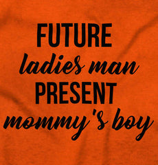 Future Ladies Man Romper Bodysuit-Direct To Garment Print-Brisco Baby