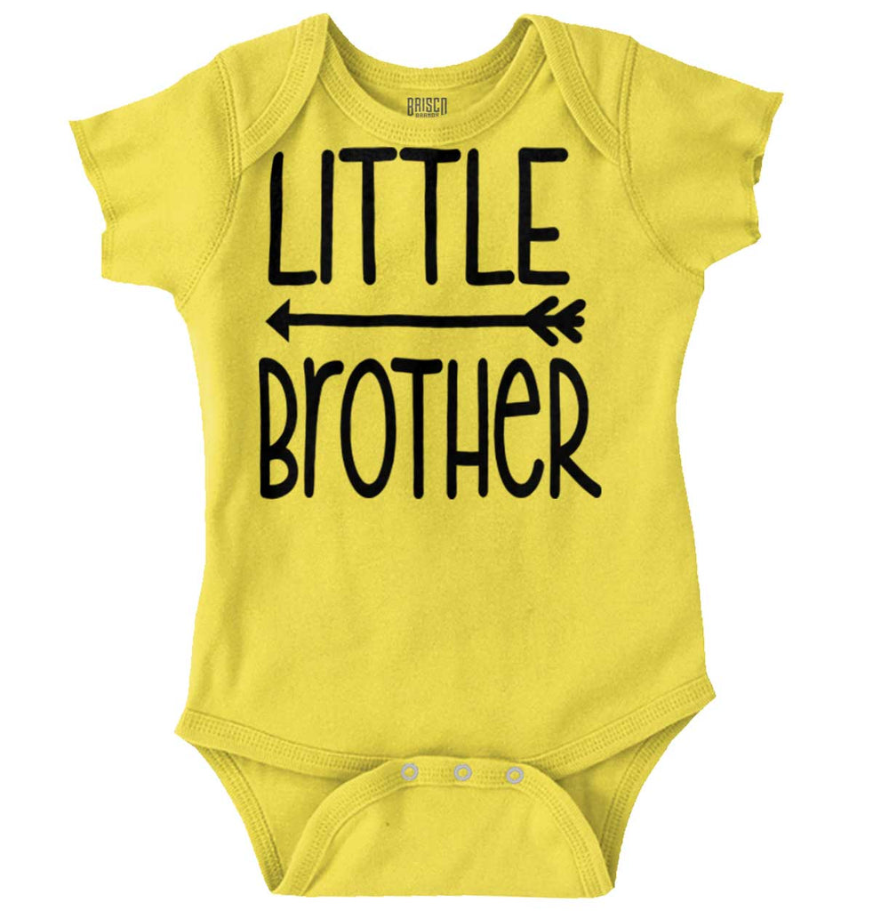 Little Brother Romper Bodysuit-Direct To Garment Print-Brisco Baby