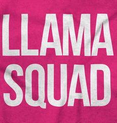 Llama Squad Infant Toddler T Shirt-Direct To Garment Print-Brisco Baby