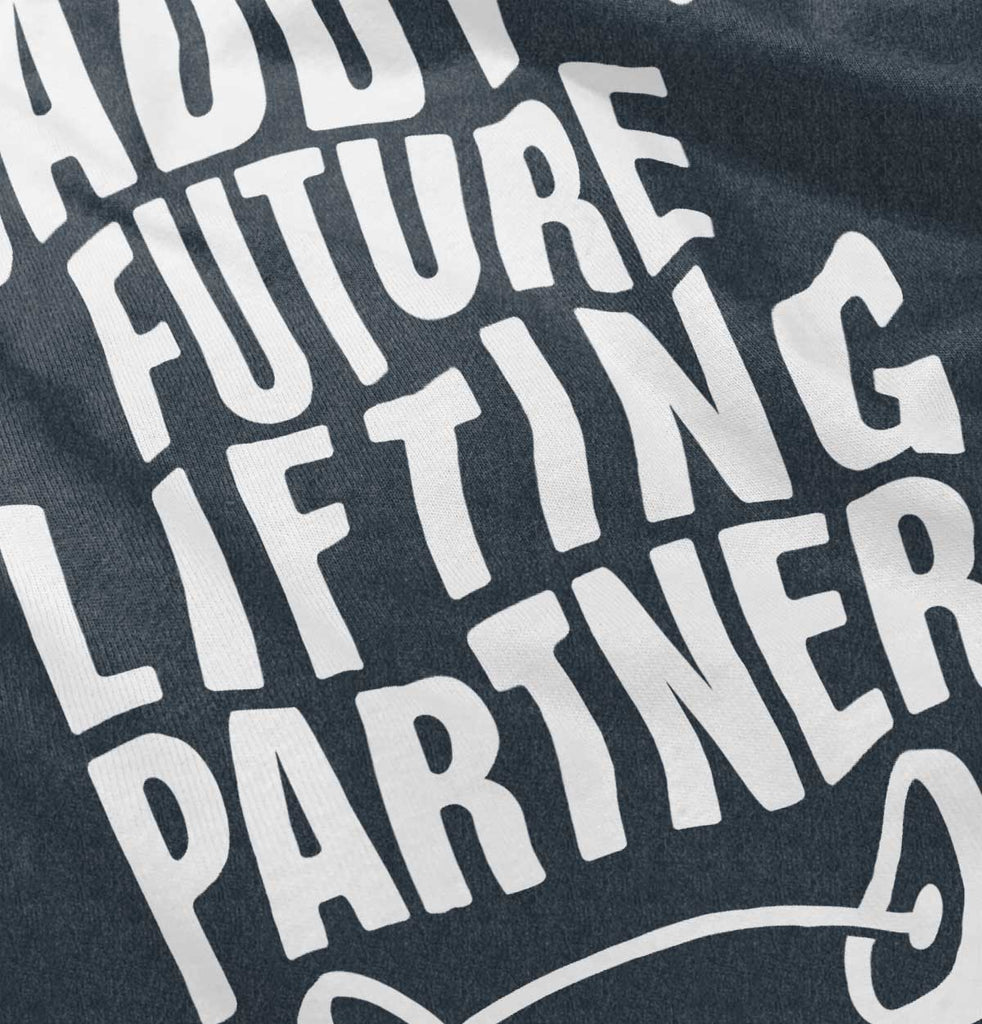 Lifting Partner Football Romper Bodysuit-Direct To Garment Print-Brisco Baby