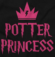 Potter Princess Infant Toddler T Shirt-Direct To Garment Print-Brisco Baby