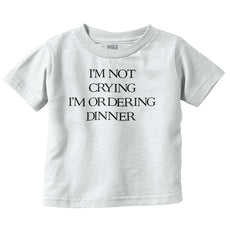 I'm Not Crying Infant Toddler T Shirt-Direct To Garment Print-Brisco Baby