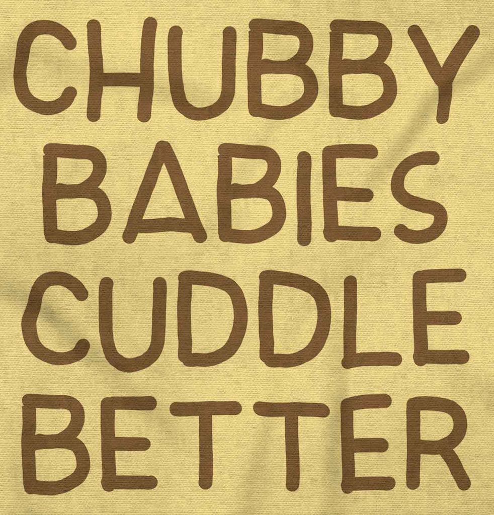 Chubby Babies Infant Toddler T Shirt-Direct To Garment Print-Brisco Baby