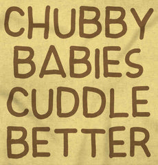 Chubby Babies Infant Toddler T Shirt-Direct To Garment Print-Brisco Baby
