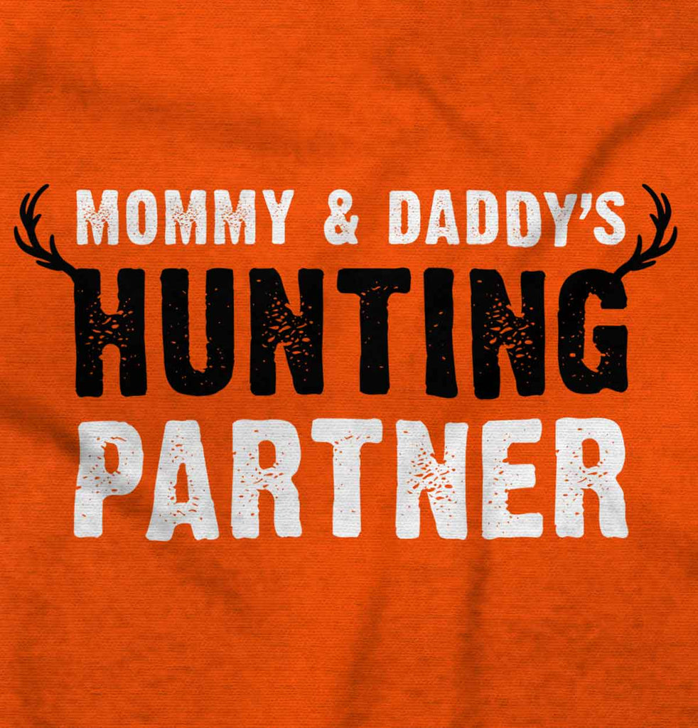 Parents Hunting Partner Romper Bodysuit-Direct To Garment Print-Brisco Baby