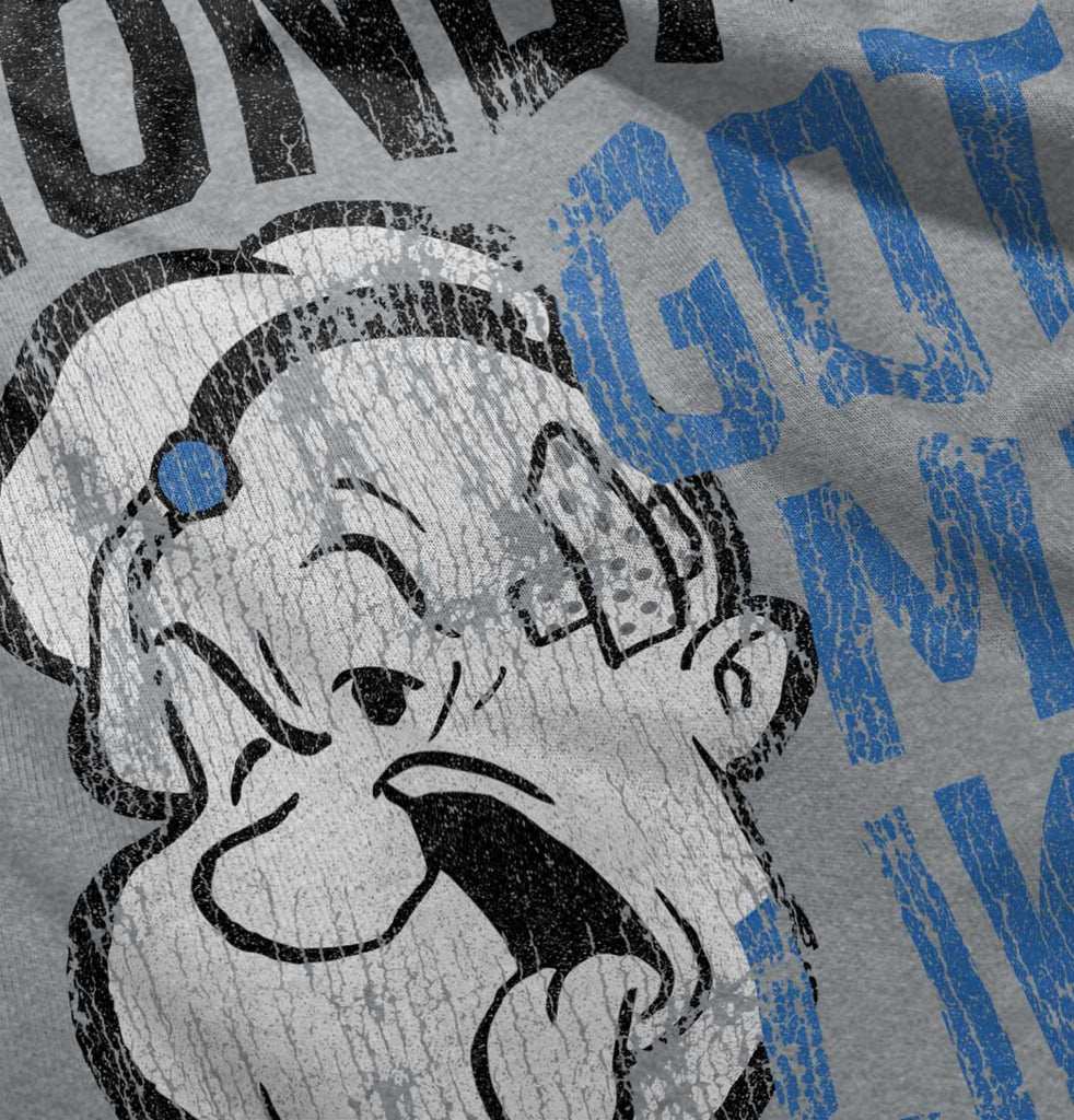 Monday Got Me Like Toddler Football Jersey Tee-Direct To Garment Print-Brisco Baby