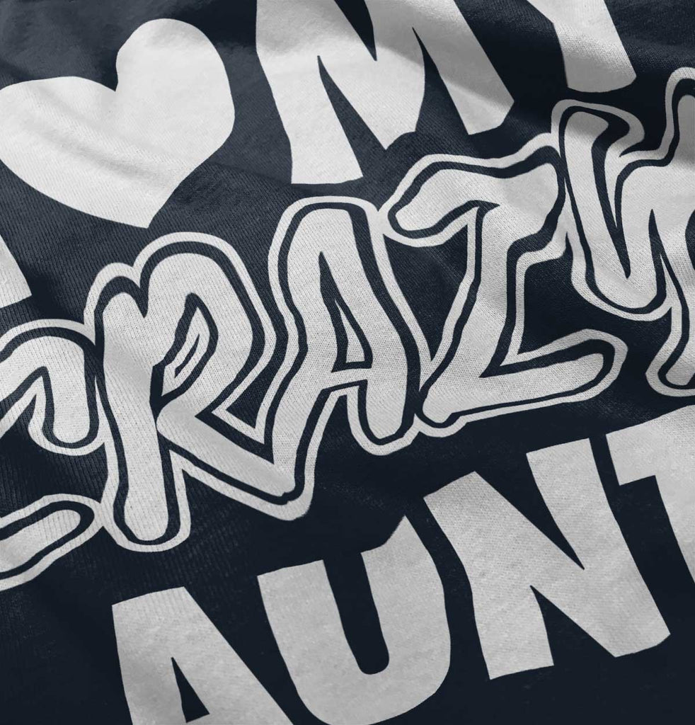 Crazy Aunt Ringer Romper Bodysuit-Direct To Garment Print-Brisco Baby