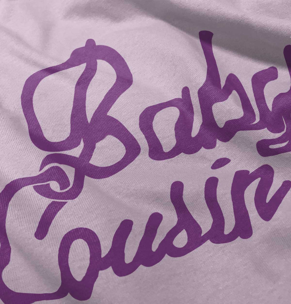 Baby Cousin Infant Baby Bib-Direct To Garment Print-Brisco Baby