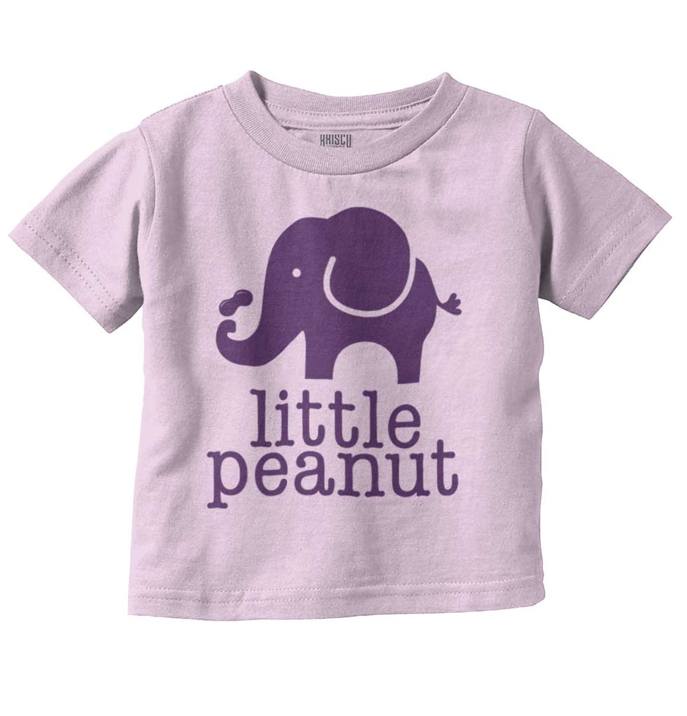 Elephant Peanut Infant Toddler T Shirt-Direct To Garment Print-Brisco Baby