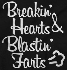 Blastin Farts Romper Bodysuit-Direct To Garment Print-Brisco Baby