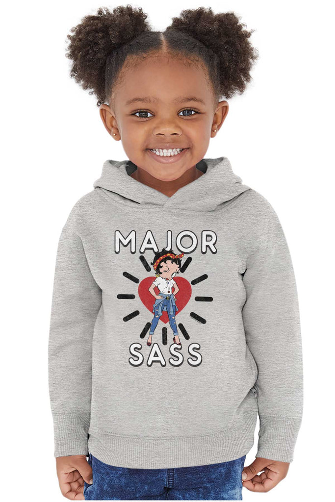 Betty The Riveter Toddler Pullover Hoodie-Direct To Garment Print-Brisco Baby