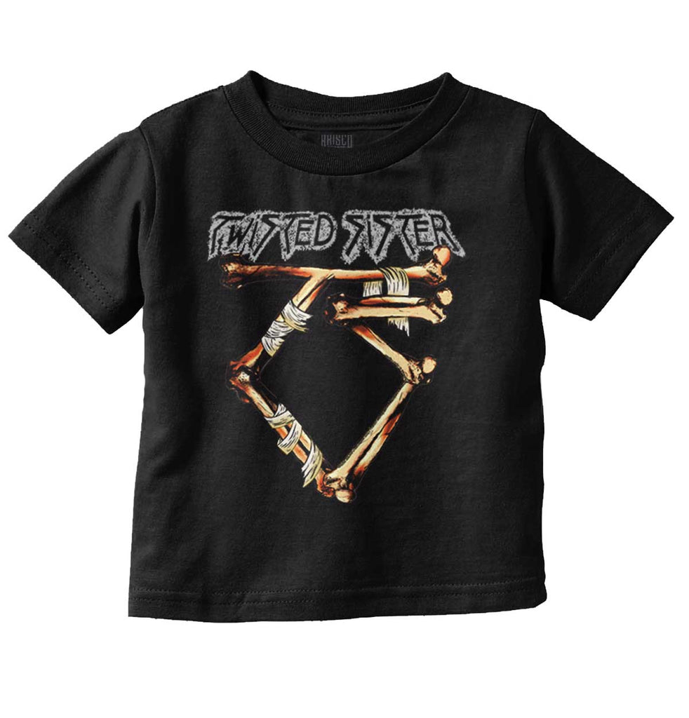 Twisted Sister Infant Toddler T Shirt-Direct To Garment Print-Brisco Baby