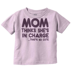 In Charge Infant Toddler T Shirt-Direct To Garment Print-Brisco Baby