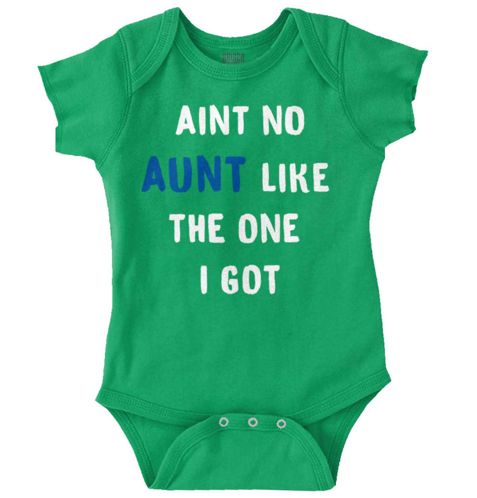 Aint No Aunt Romper Bodysuit-Direct To Garment Print-Brisco Baby