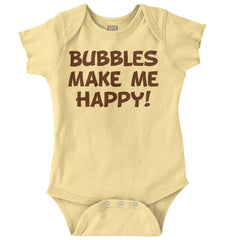 Bubbles Romper Bodysuit-Direct To Garment Print-Brisco Baby