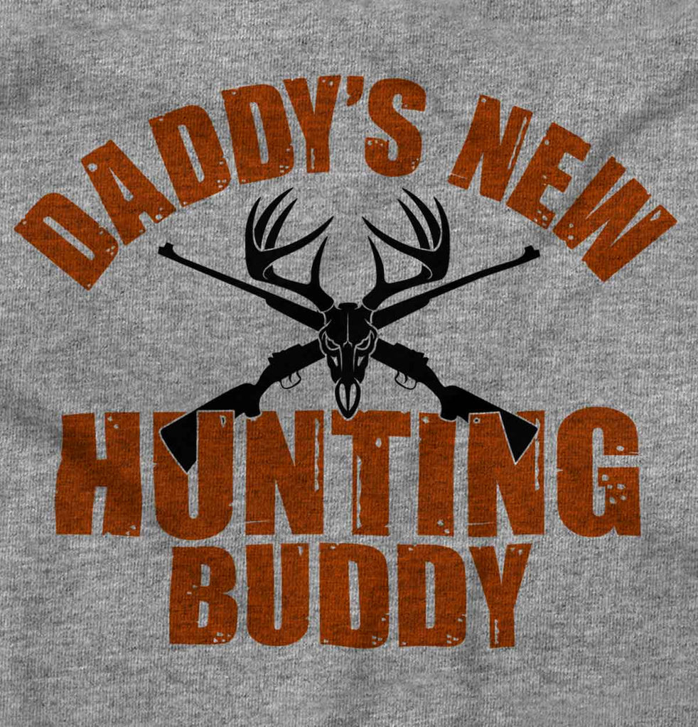 New Deer Hunting Buddy Romper Bodysuit-Direct To Garment Print-Brisco Baby