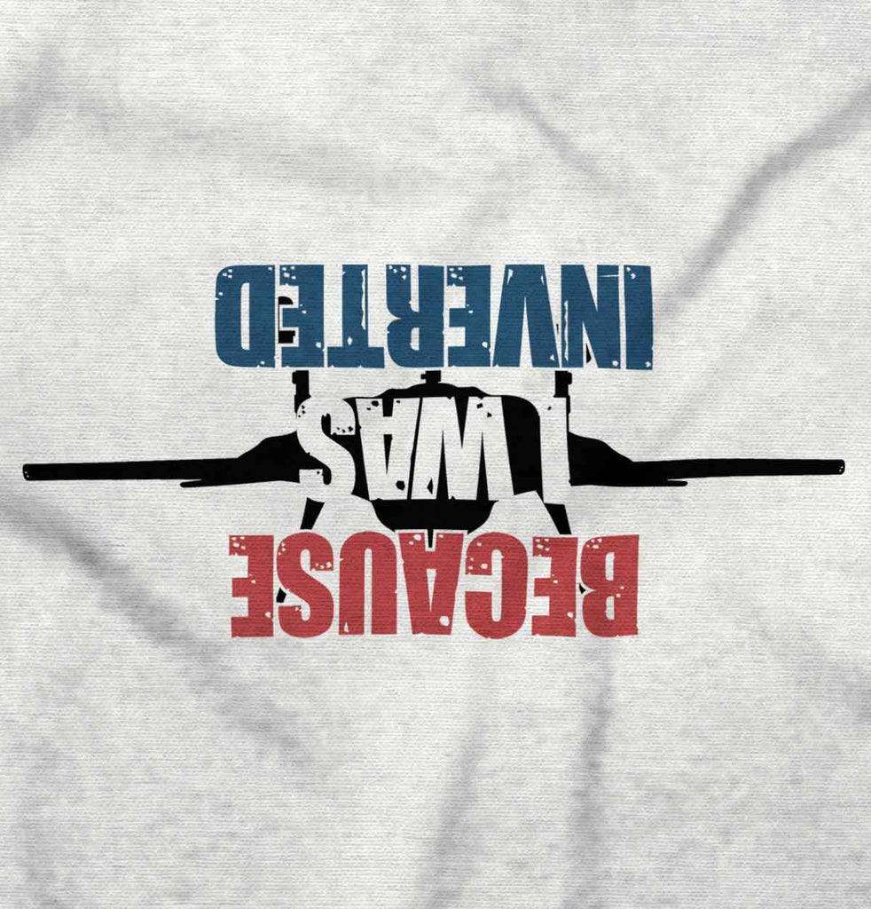 I'm Inverted Toddler Ruffle Bottom Tee-Direct To Garment Print-Brisco Baby