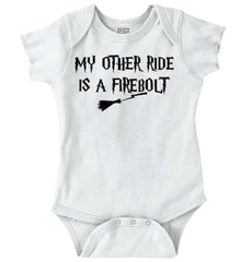Other Ride Firebolt Romper Bodysuit-Direct To Garment Print-Brisco Baby