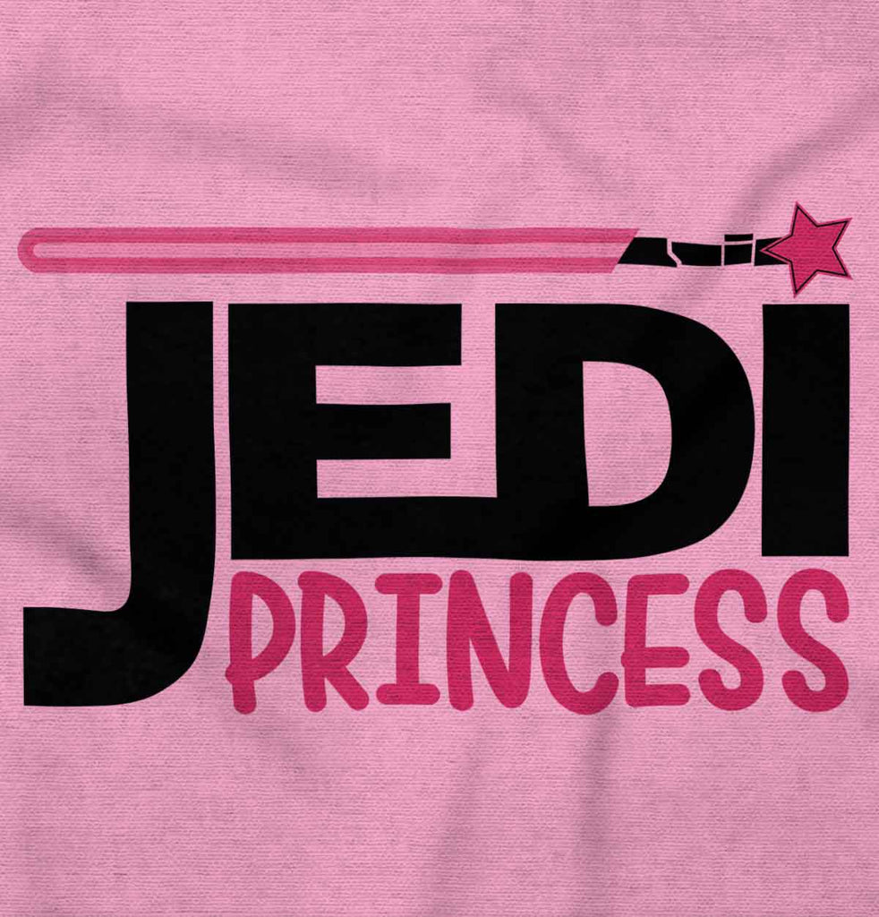 Jedi Princess Infant Toddler T Shirt-Direct To Garment Print-Brisco Baby