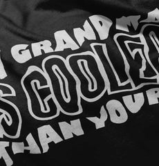 Grandma Is Cooler Than Yours Romper Bodysuit-Direct To Garment Print-Brisco Baby