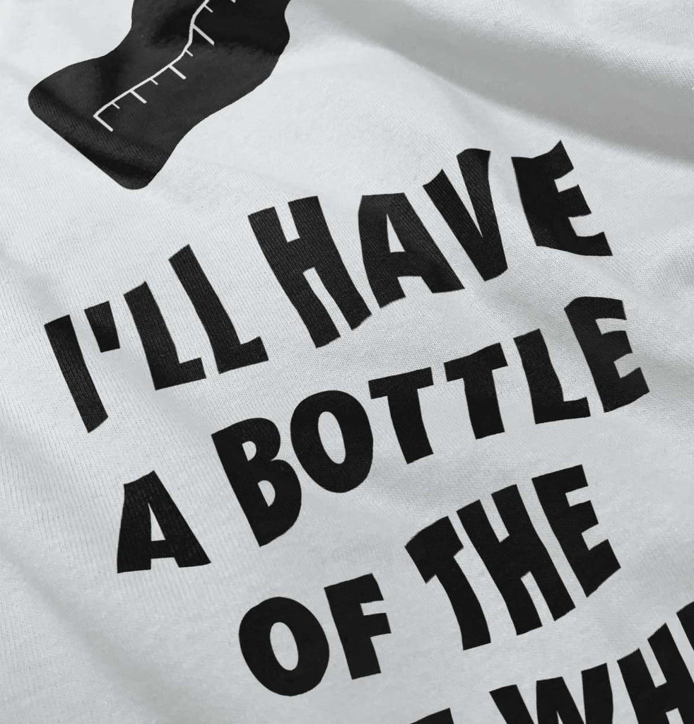 House White Infant Toddler T Shirt-Direct To Garment Print-Brisco Baby