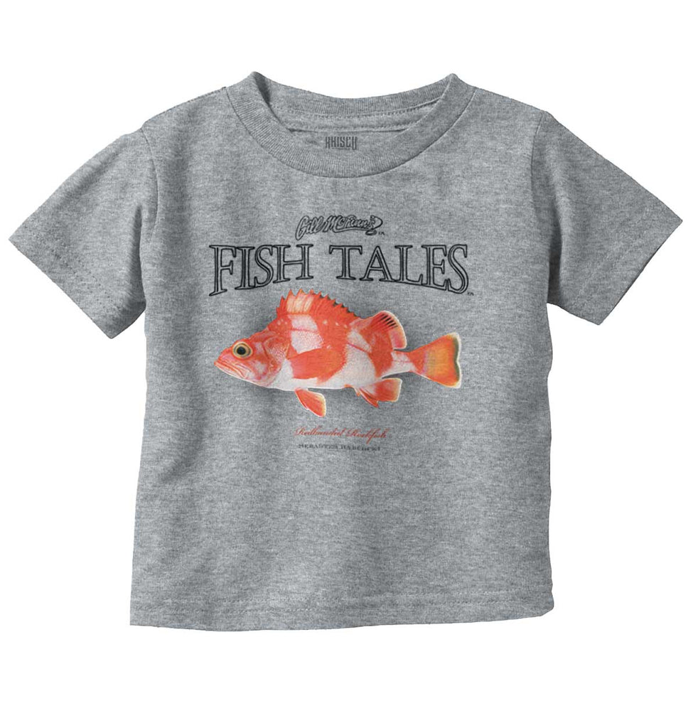 Redbanded Rockfish Infant Toddler T Shirt-Direct To Garment Print-Brisco Baby