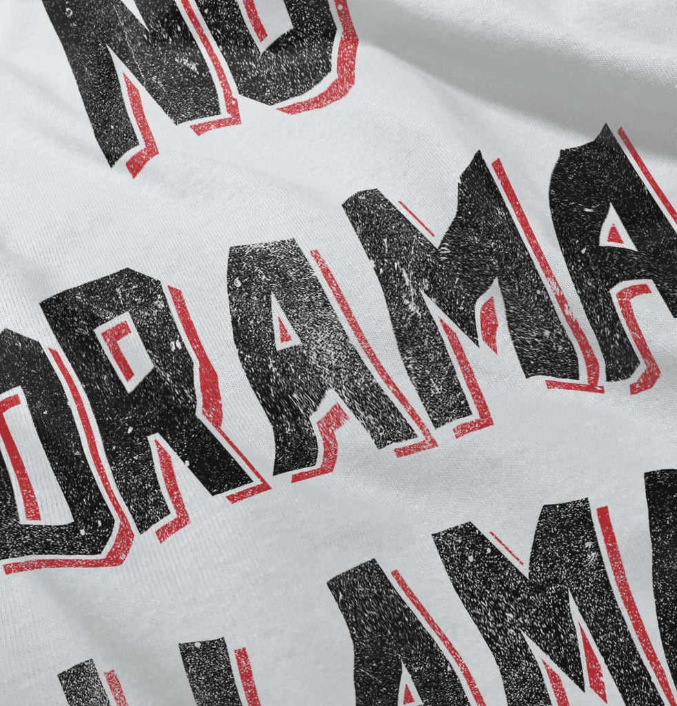 No Drama Infant Baby Bib-Direct To Garment Print-Brisco Baby