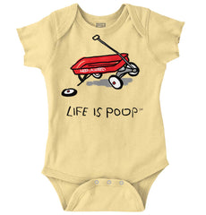 Broken Wagon Romper-Direct To Garment Print-Brisco Baby