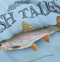 Rainbow Trout Infant Toddler T Shirt-Direct To Garment Print-Brisco Baby