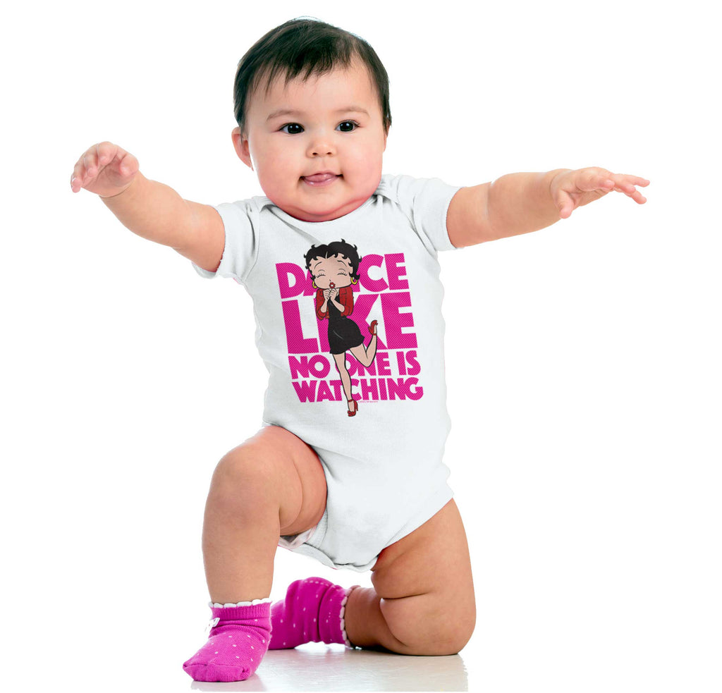 Dancing Betty Romper Bodysuit-Direct To Garment Print-Brisco Baby