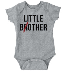 Little Bother Romper Bodysuit-Direct To Garment Print-Brisco Baby