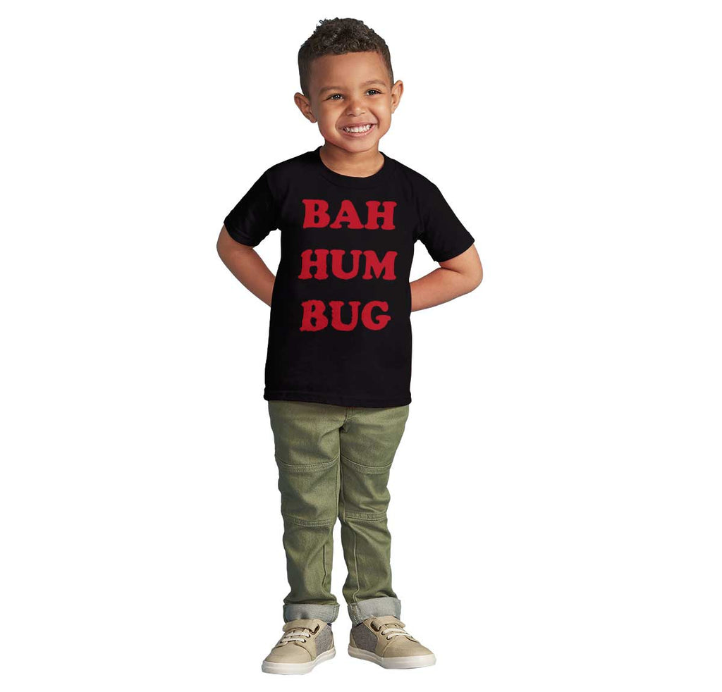 Bah Hum Bug Infant Toddler T Shirt-Direct To Garment Print-Brisco Baby