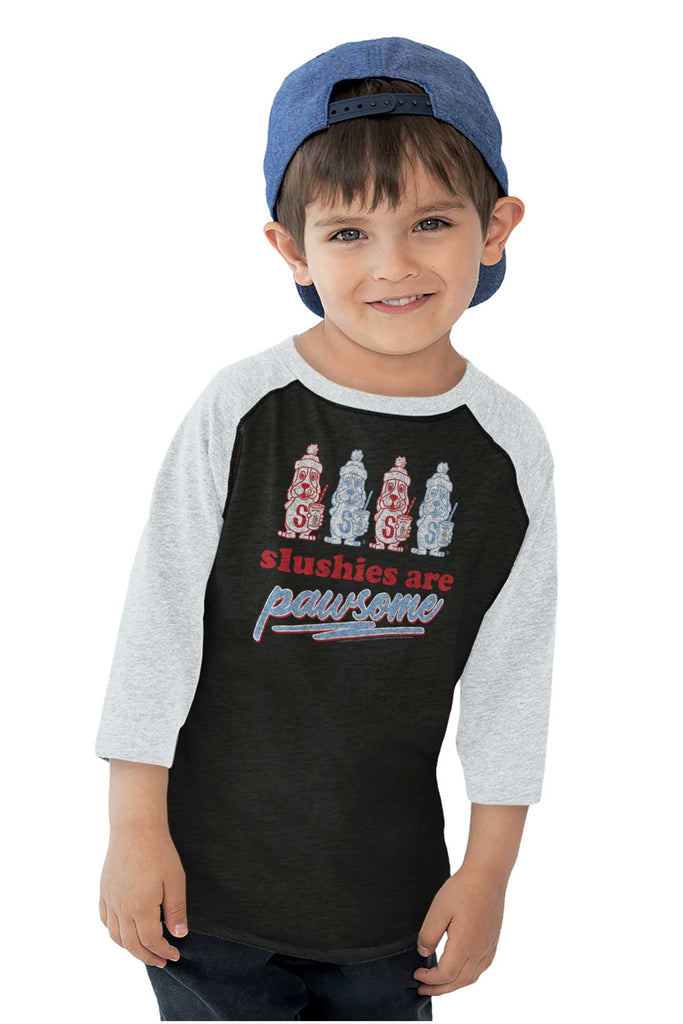 Pawsome Toddler Baseball-Direct To Garment Print-Brisco Baby