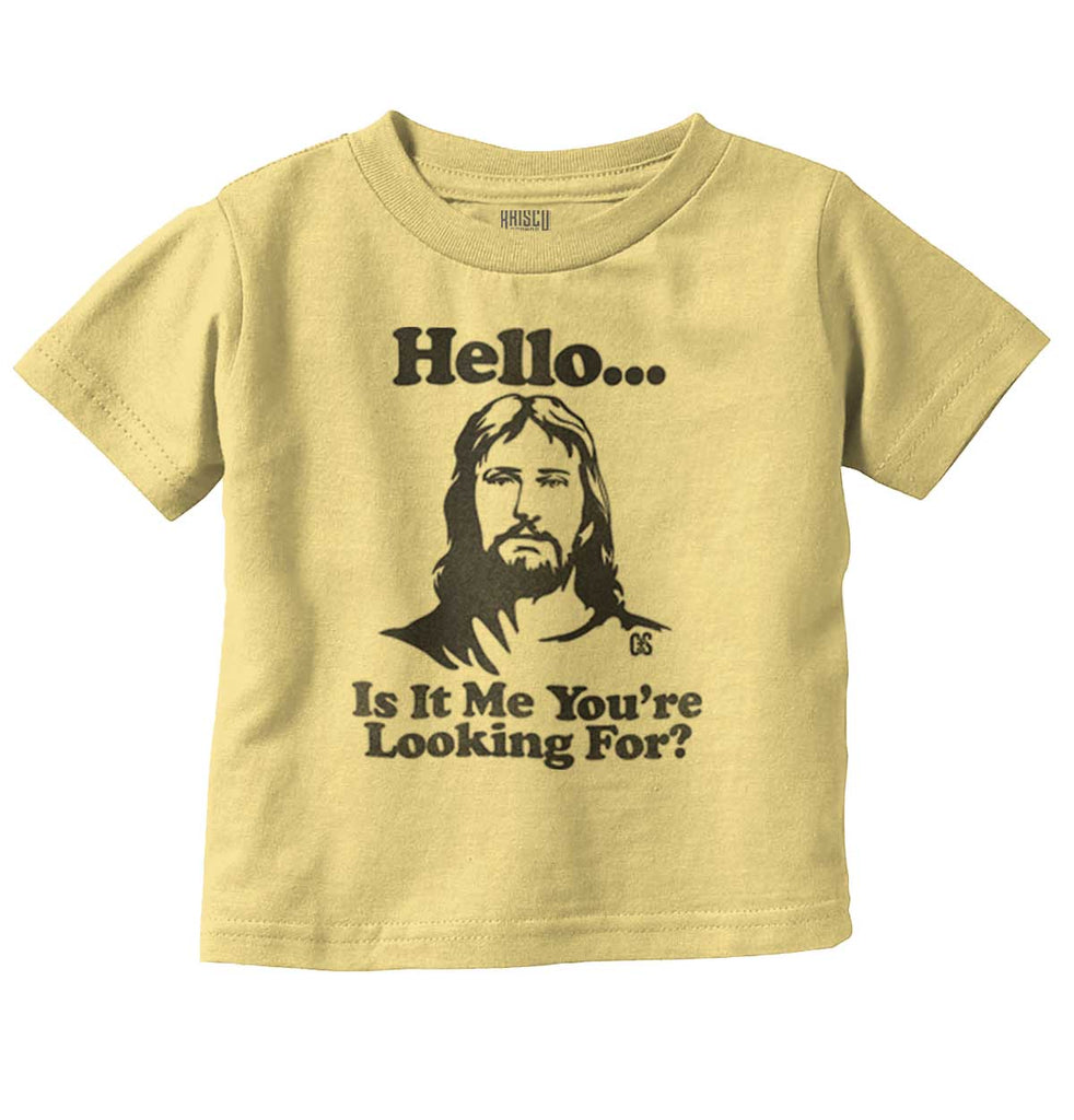 Jesus Richie Infant Toddler T Shirt-Direct To Garment Print-Brisco Baby