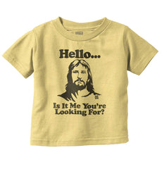 Jesus Richie Infant Toddler T Shirt-Direct To Garment Print-Brisco Baby