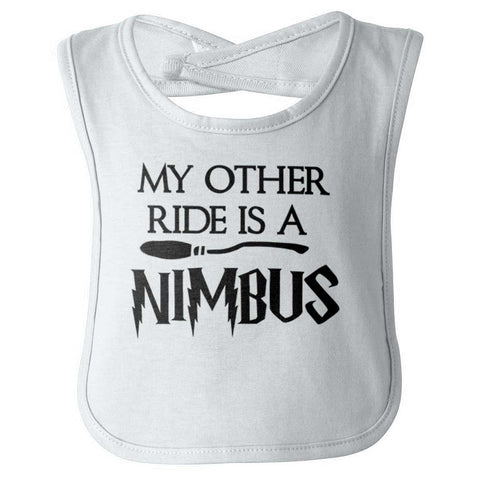 Other Ride Nimbus Infant Baby Bib-Direct To Garment Print-Brisco Baby