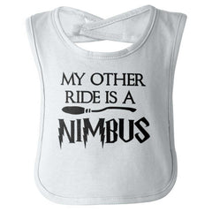 Other Ride Nimbus Infant Baby Bib-Direct To Garment Print-Brisco Baby