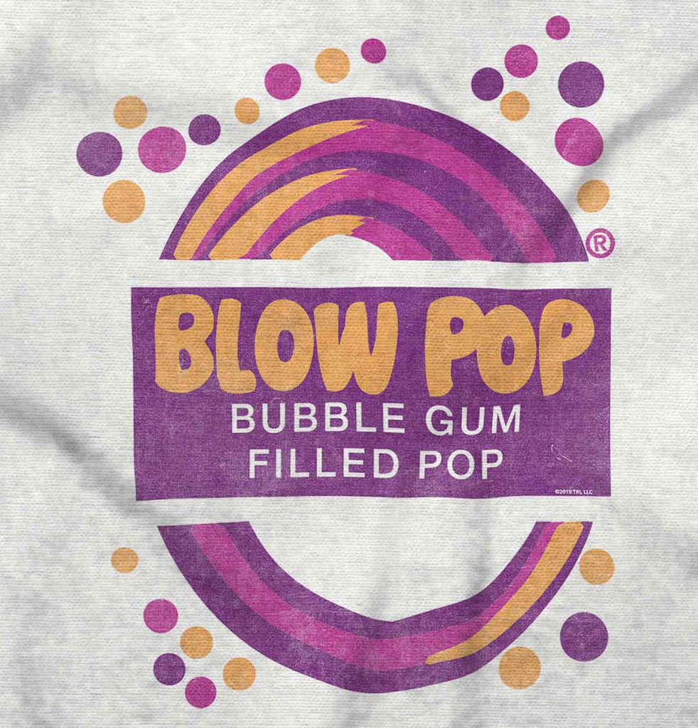 Classic Blow Pop Infant Toddler T Shirt-Direct To Garment Print-Brisco Baby
