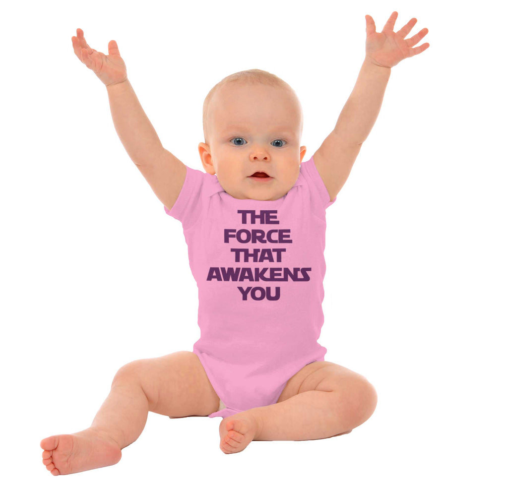 Force Awakens You Romper Bodysuit-Direct To Garment Print-Brisco Baby