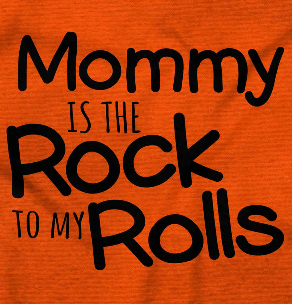Rock To My Rolls Romper Bodysuit-Direct To Garment Print-Brisco Baby