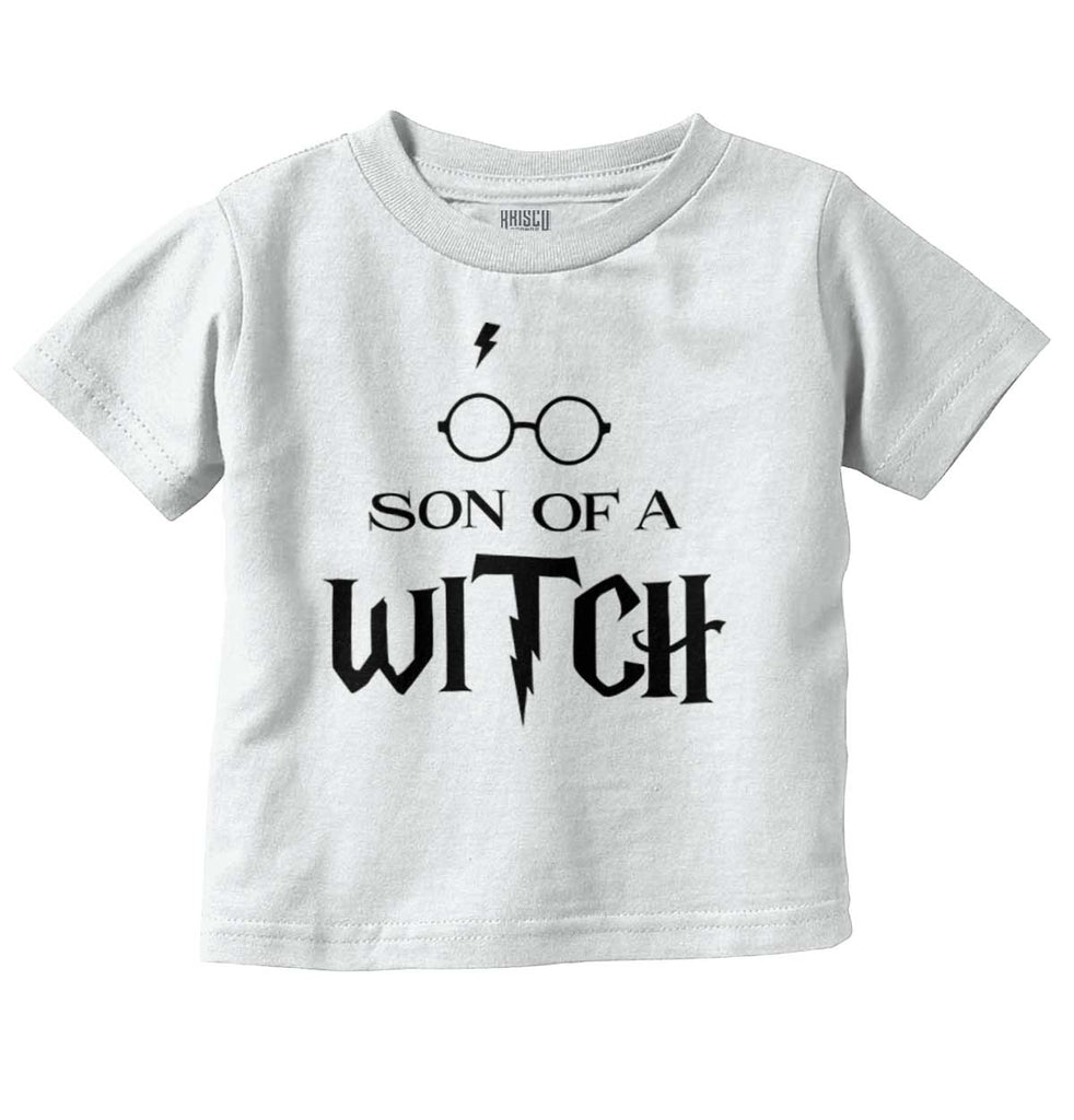 Son Of A Witch Infant Toddler T Shirt-Direct To Garment Print-Brisco Baby