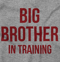 Big Brother In Training Romper Bodysuit-Direct To Garment Print-Brisco Baby