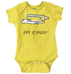 Spilt Milk Romper-Direct To Garment Print-Brisco Baby