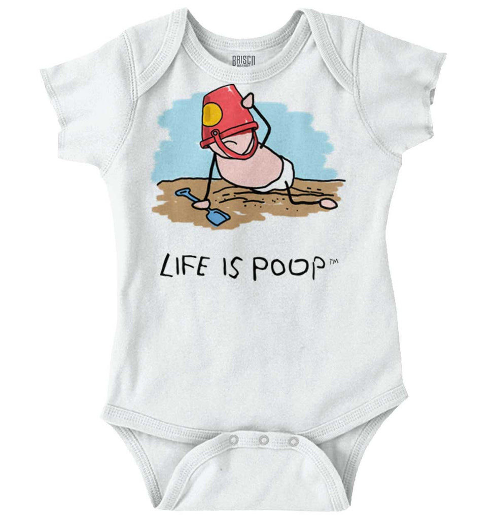 Baby Beach Romper Bodysuit-Direct To Garment Print-Brisco Baby