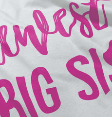 Newest Big Sis Infant Baby Bib-Direct To Garment Print-Brisco Baby