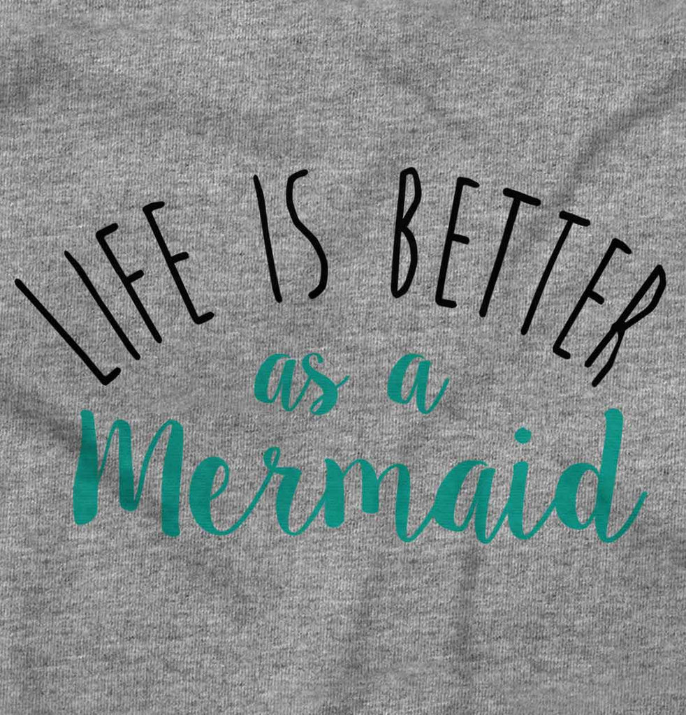 Mermaid Life Infant Toddler T Shirt-Direct To Garment Print-Brisco Baby